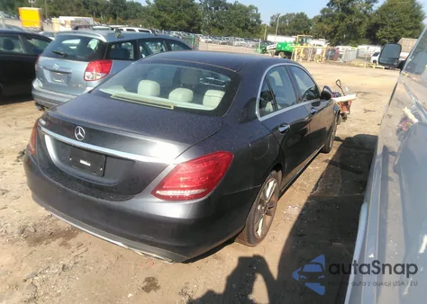 2015 Mercedes-Benz C 300 from USA, damaged, VIN 55SWF4JB0FU067660